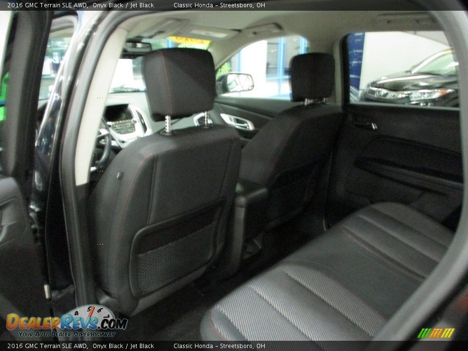 2016 GMC Terrain SLE AWD Onyx Black / Jet Black Photo #23