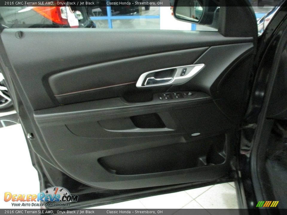 2016 GMC Terrain SLE AWD Onyx Black / Jet Black Photo #25