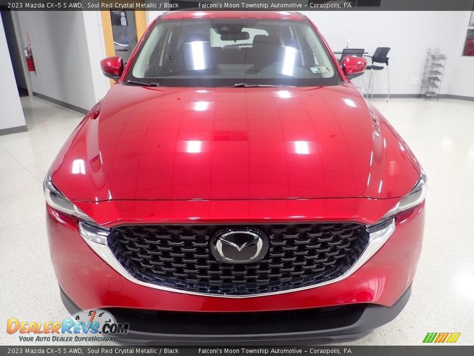 2023 Mazda CX-5 S AWD Soul Red Crystal Metallic / Black Photo #8