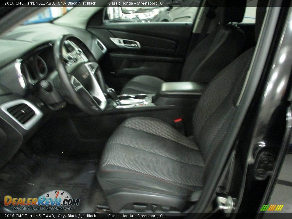 2016 GMC Terrain SLE AWD Onyx Black / Jet Black Photo #27
