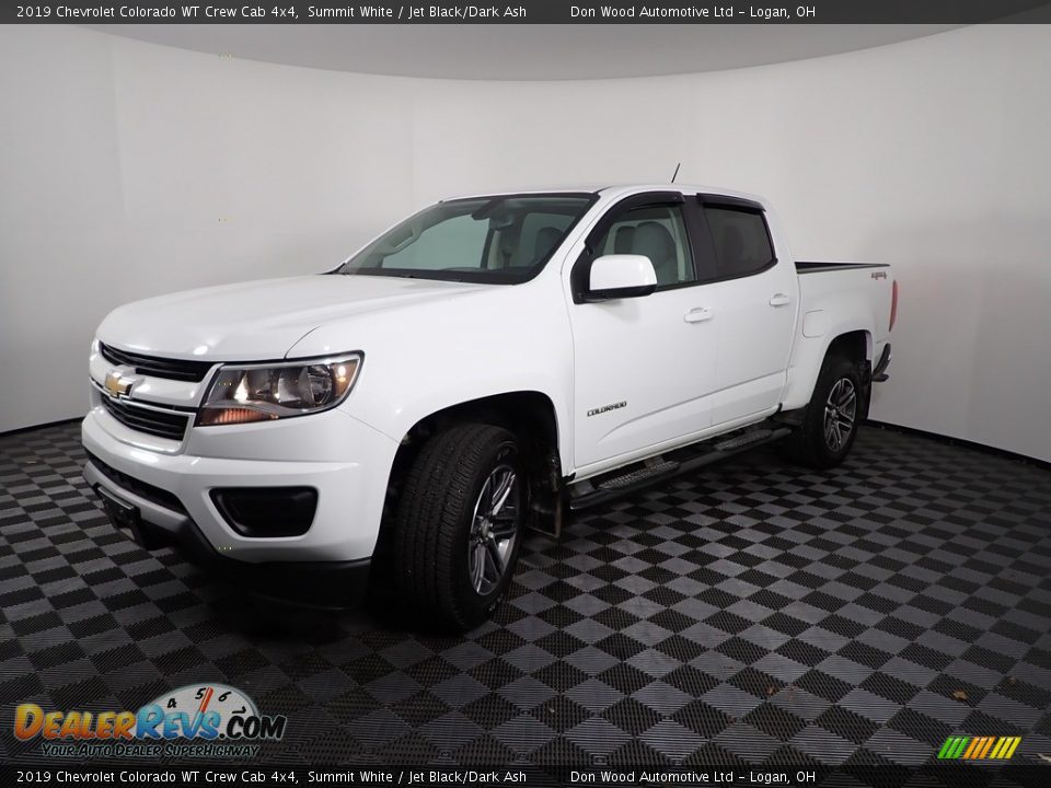 2019 Chevrolet Colorado WT Crew Cab 4x4 Summit White / Jet Black/Dark Ash Photo #5
