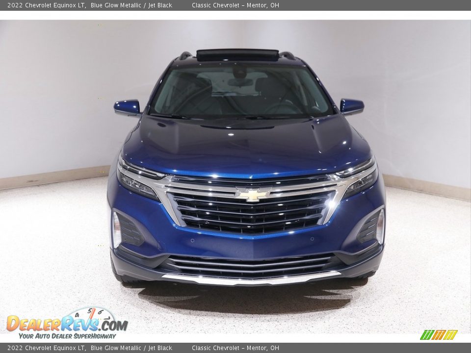 2022 Chevrolet Equinox LT Blue Glow Metallic / Jet Black Photo #2