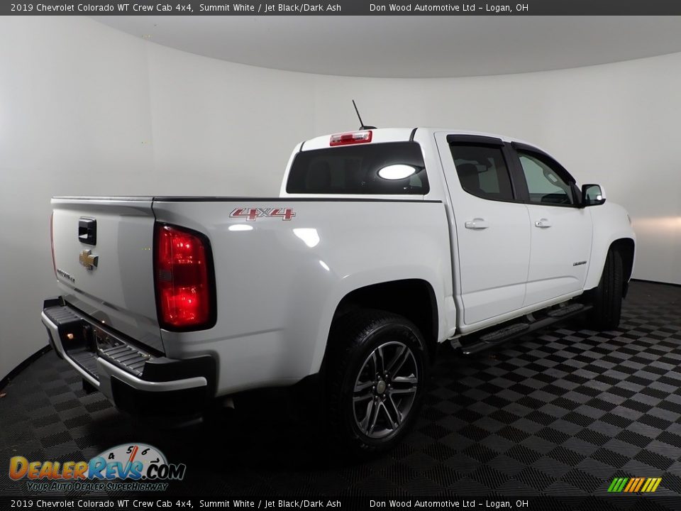 2019 Chevrolet Colorado WT Crew Cab 4x4 Summit White / Jet Black/Dark Ash Photo #8