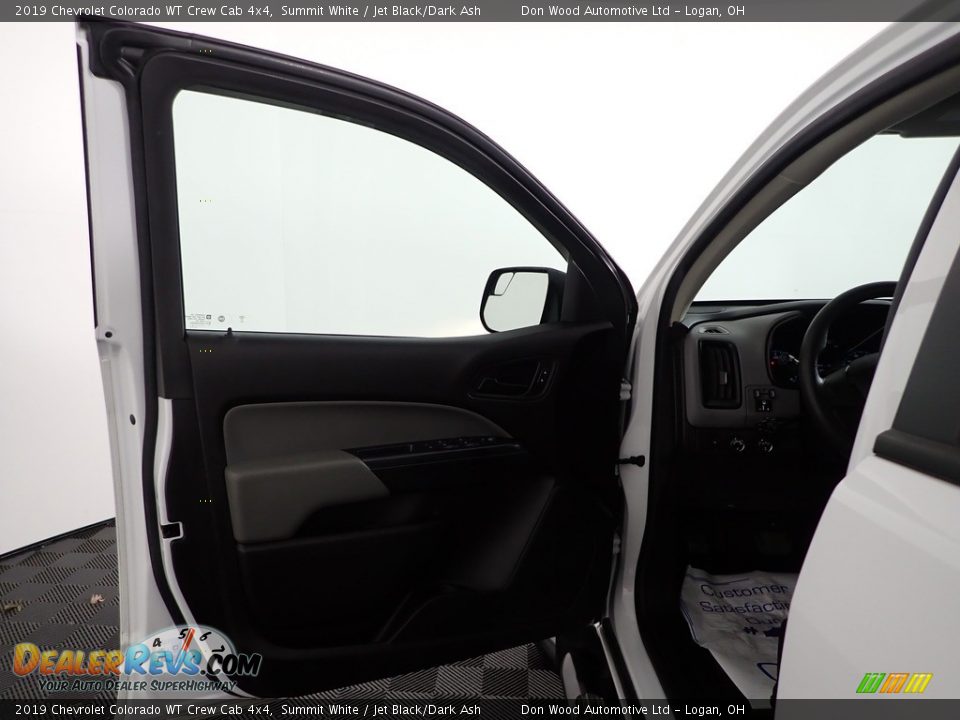 2019 Chevrolet Colorado WT Crew Cab 4x4 Summit White / Jet Black/Dark Ash Photo #9