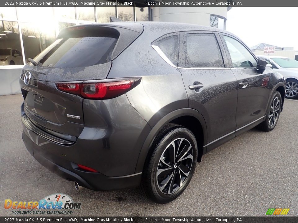 2023 Mazda CX-5 S Premium Plus AWD Machine Gray Metallic / Black Photo #2