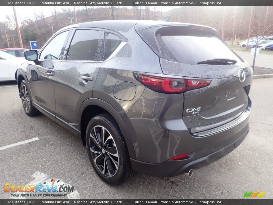 2023 Mazda CX-5 S Premium Plus AWD Machine Gray Metallic / Black Photo #5