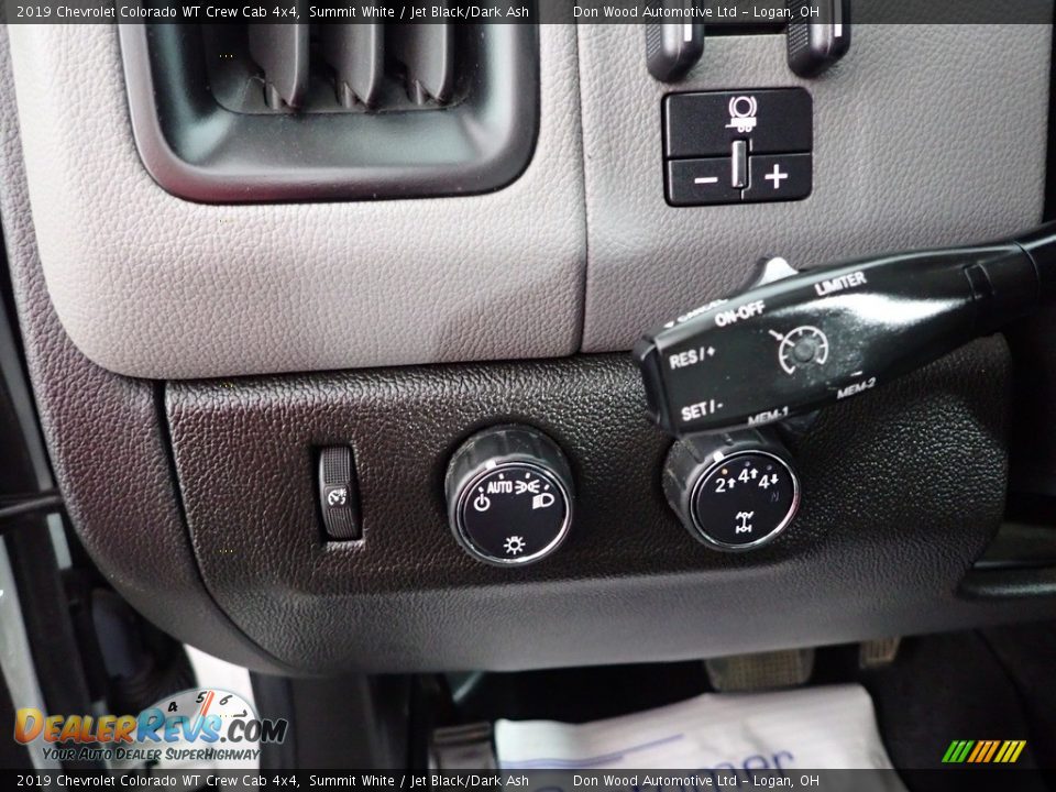 2019 Chevrolet Colorado WT Crew Cab 4x4 Summit White / Jet Black/Dark Ash Photo #13
