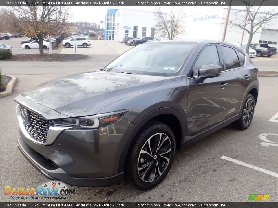 2023 Mazda CX-5 S Premium Plus AWD Machine Gray Metallic / Black Photo #7