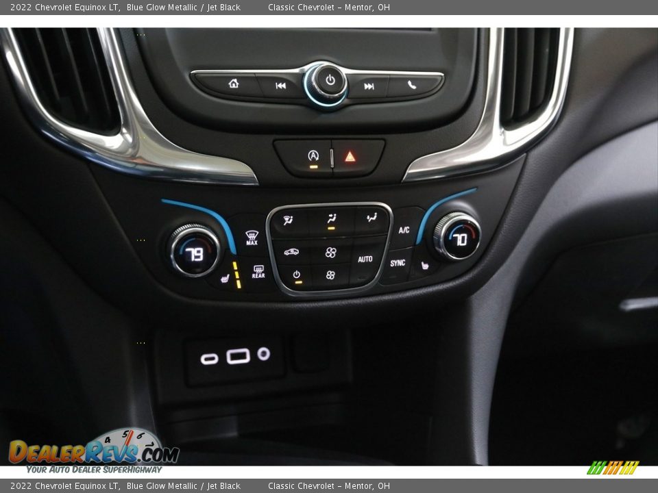 2022 Chevrolet Equinox LT Blue Glow Metallic / Jet Black Photo #13