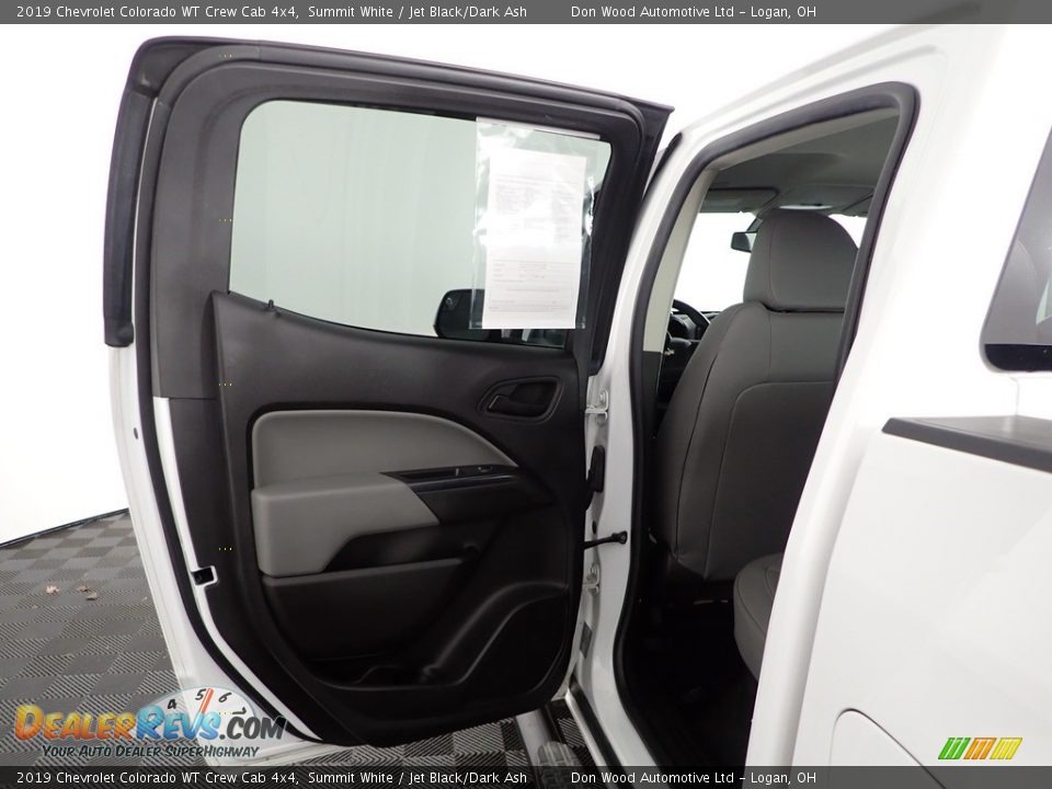 2019 Chevrolet Colorado WT Crew Cab 4x4 Summit White / Jet Black/Dark Ash Photo #19