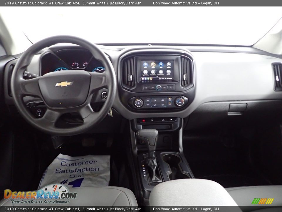 2019 Chevrolet Colorado WT Crew Cab 4x4 Summit White / Jet Black/Dark Ash Photo #21