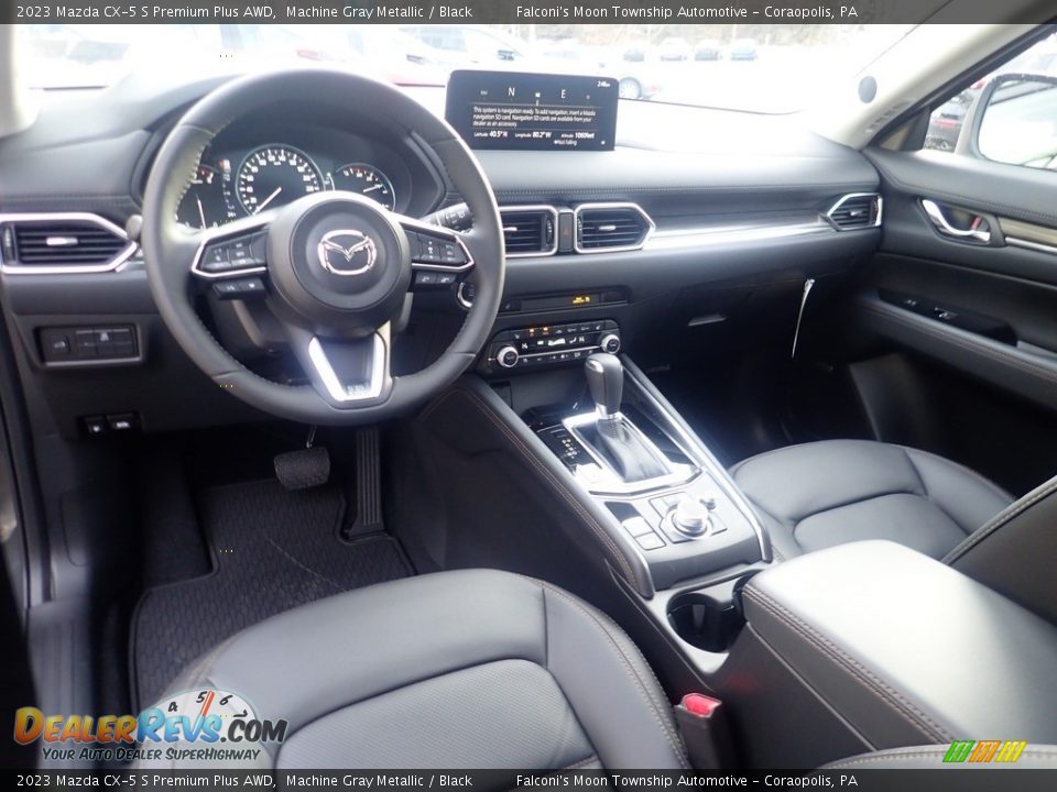 2023 Mazda CX-5 S Premium Plus AWD Machine Gray Metallic / Black Photo #13