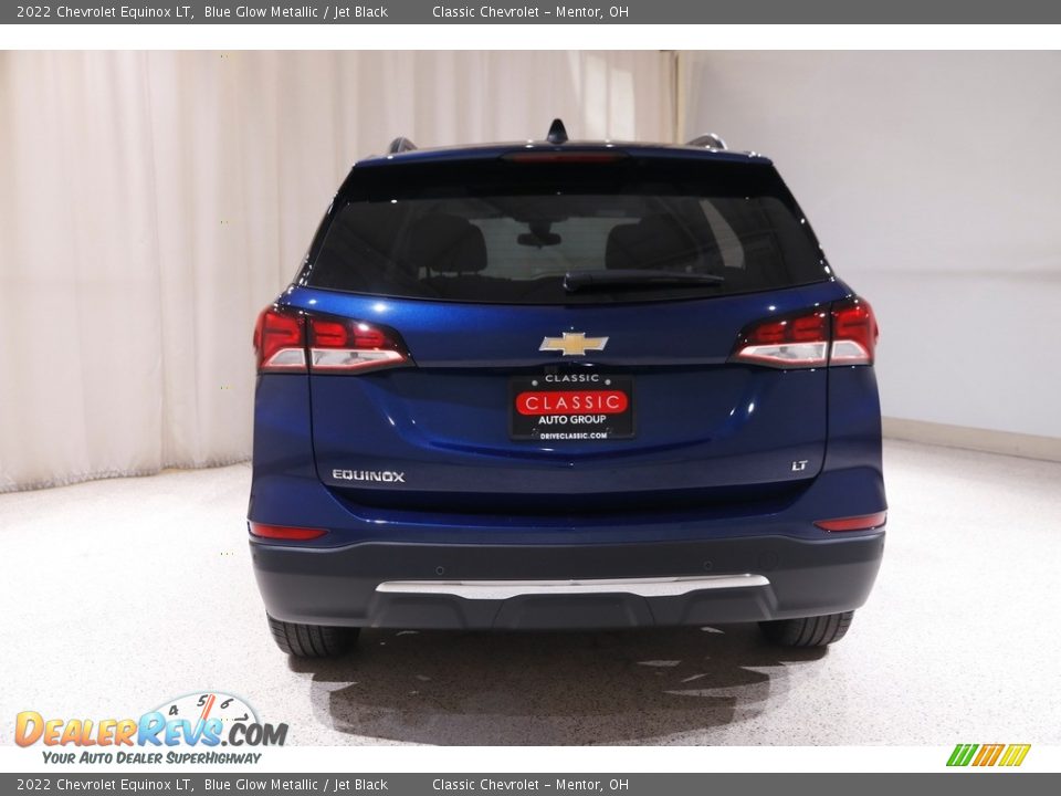 2022 Chevrolet Equinox LT Blue Glow Metallic / Jet Black Photo #18