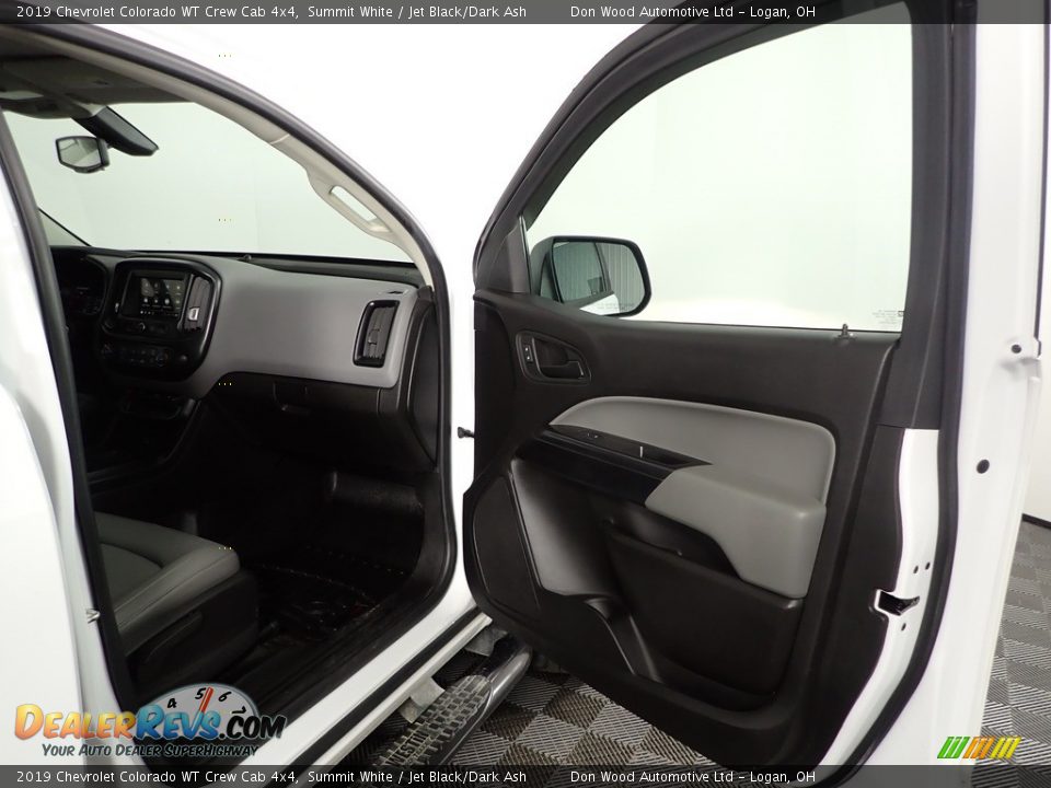 2019 Chevrolet Colorado WT Crew Cab 4x4 Summit White / Jet Black/Dark Ash Photo #22