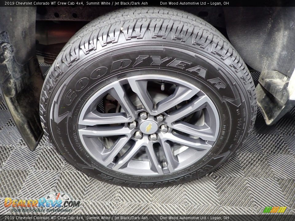 2019 Chevrolet Colorado WT Crew Cab 4x4 Summit White / Jet Black/Dark Ash Photo #26