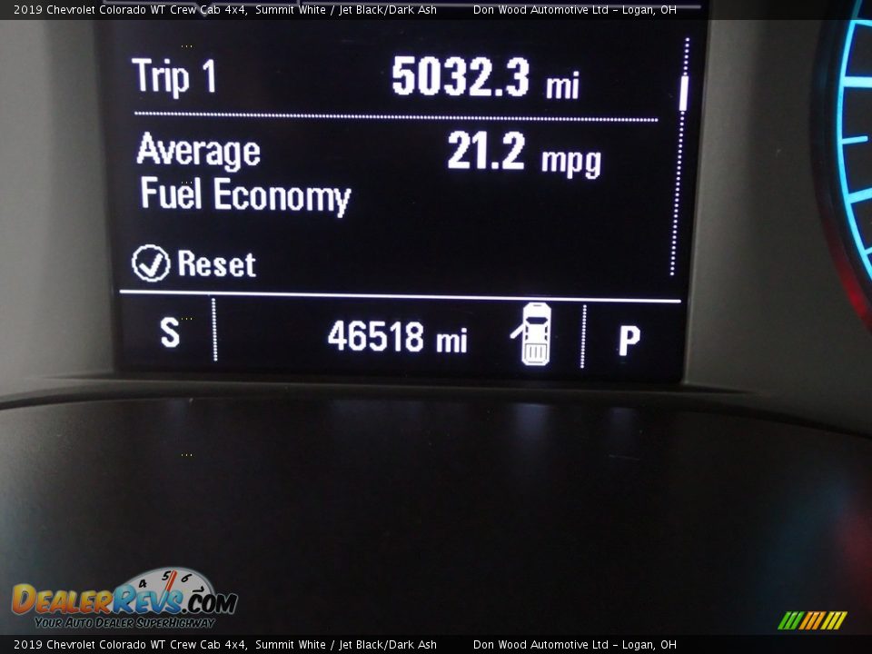 2019 Chevrolet Colorado WT Crew Cab 4x4 Summit White / Jet Black/Dark Ash Photo #27