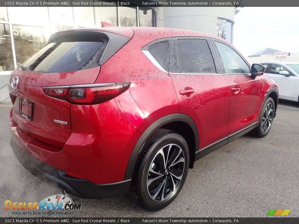 2023 Mazda CX-5 S Premium AWD Soul Red Crystal Metallic / Black Photo #2