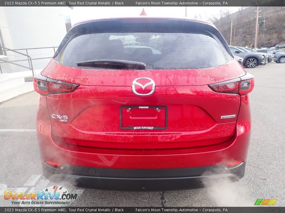 2023 Mazda CX-5 S Premium AWD Soul Red Crystal Metallic / Black Photo #3