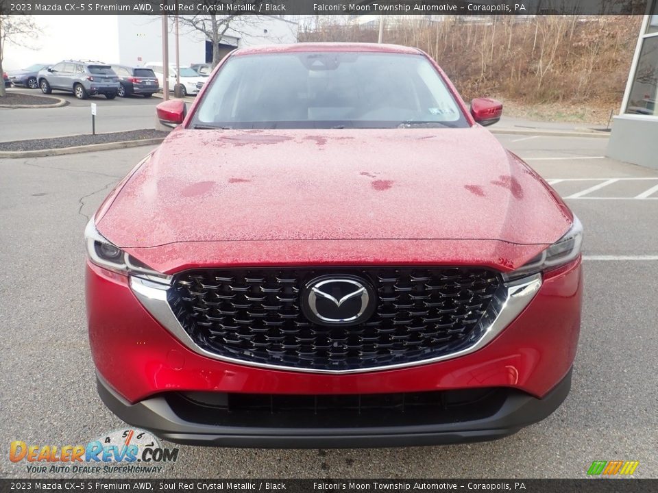 2023 Mazda CX-5 S Premium AWD Soul Red Crystal Metallic / Black Photo #8