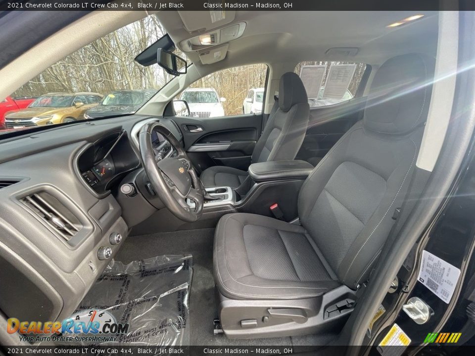 2021 Chevrolet Colorado LT Crew Cab 4x4 Black / Jet Black Photo #6