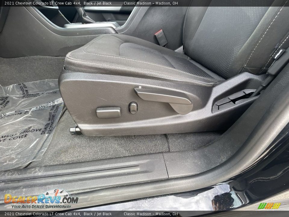 2021 Chevrolet Colorado LT Crew Cab 4x4 Black / Jet Black Photo #7