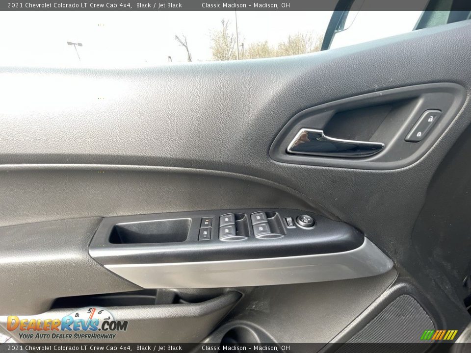 2021 Chevrolet Colorado LT Crew Cab 4x4 Black / Jet Black Photo #8