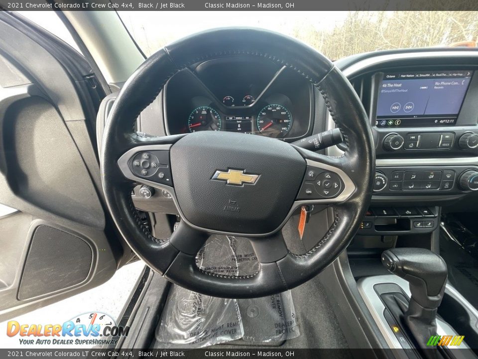 2021 Chevrolet Colorado LT Crew Cab 4x4 Black / Jet Black Photo #9