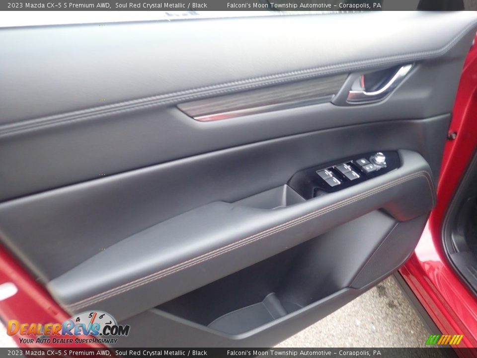 2023 Mazda CX-5 S Premium AWD Soul Red Crystal Metallic / Black Photo #14