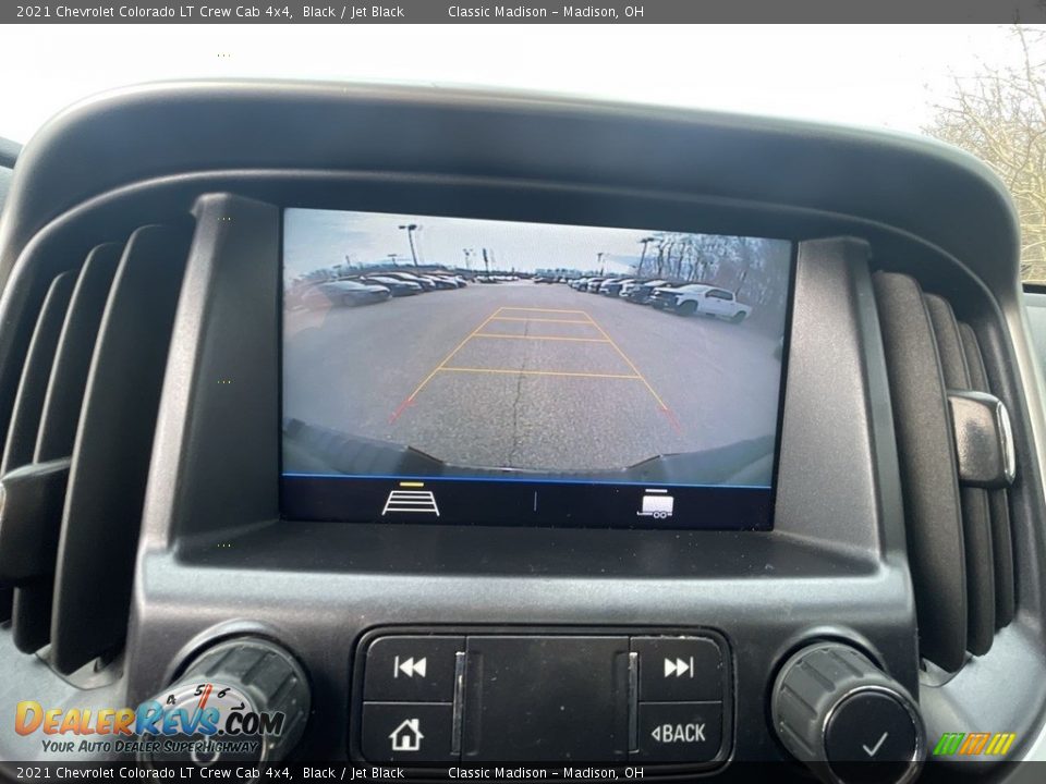 2021 Chevrolet Colorado LT Crew Cab 4x4 Black / Jet Black Photo #12