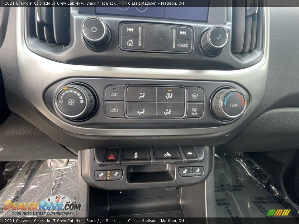 2021 Chevrolet Colorado LT Crew Cab 4x4 Black / Jet Black Photo #13