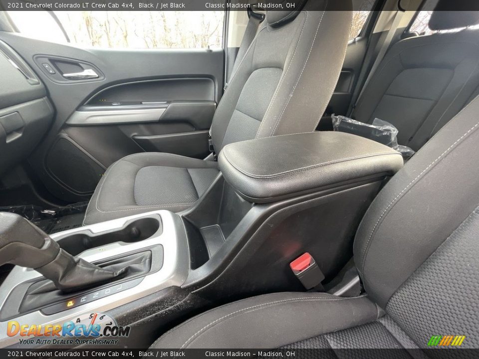 2021 Chevrolet Colorado LT Crew Cab 4x4 Black / Jet Black Photo #15