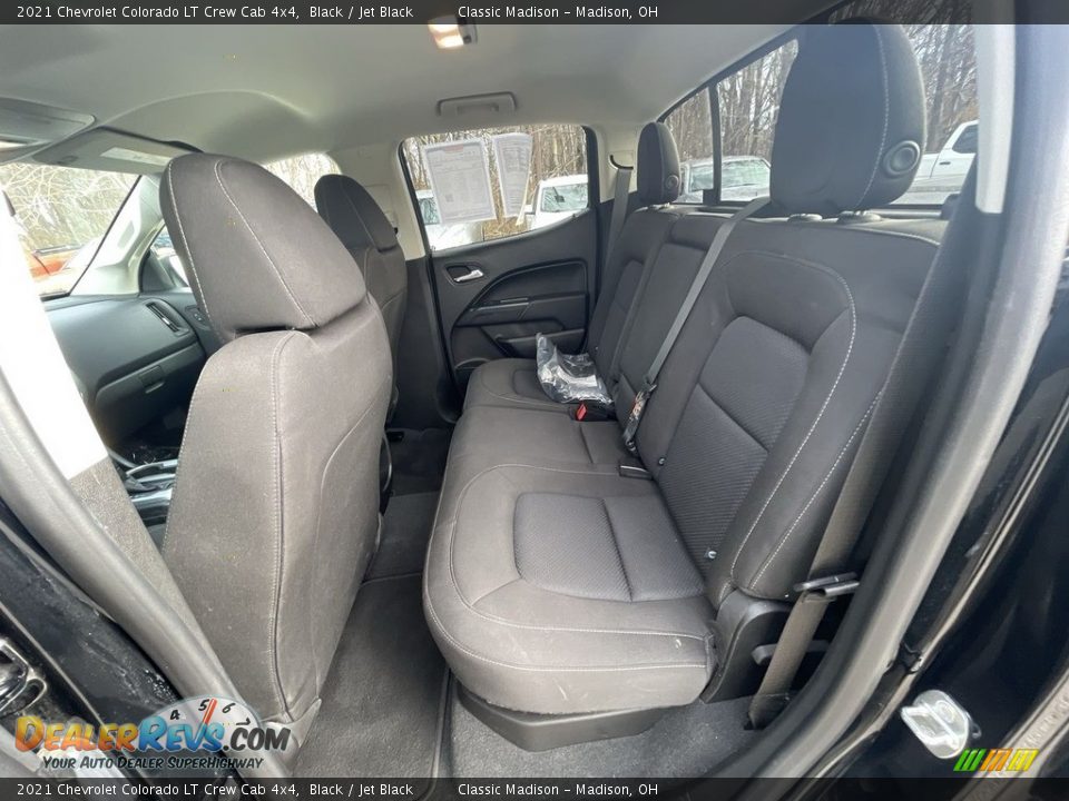 2021 Chevrolet Colorado LT Crew Cab 4x4 Black / Jet Black Photo #16