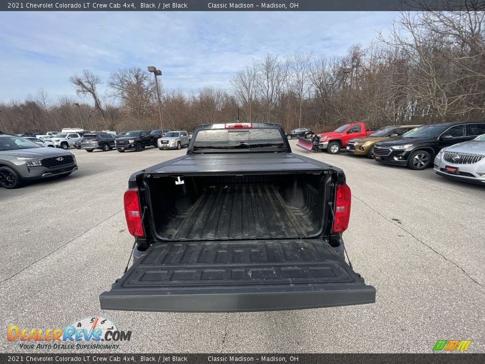 2021 Chevrolet Colorado LT Crew Cab 4x4 Black / Jet Black Photo #17