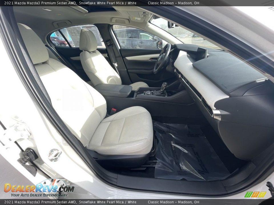 Front Seat of 2021 Mazda Mazda3 Premium Sedan AWD Photo #19