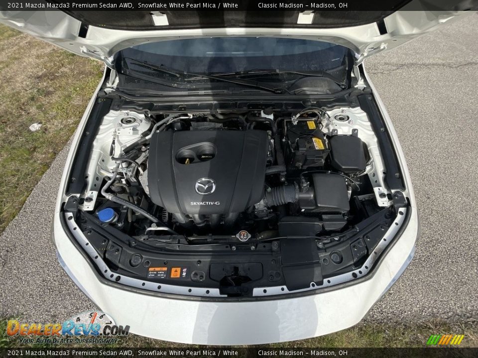 2021 Mazda Mazda3 Premium Sedan AWD 2.5 Liter SKYACTIV-G DOHC 16-Valve VVT 4 Cylinder Engine Photo #20