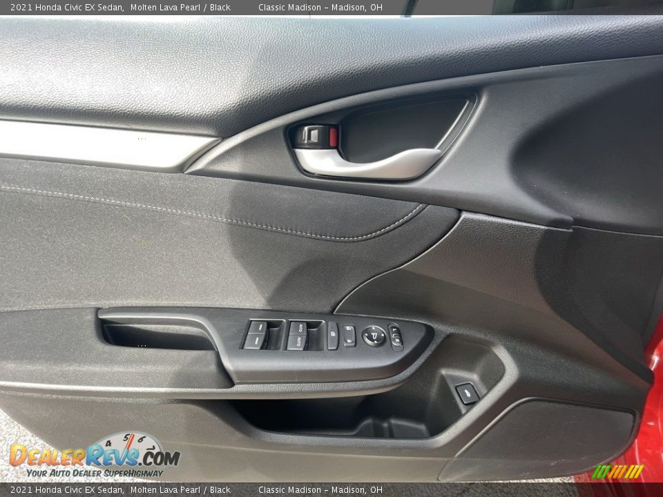Door Panel of 2021 Honda Civic EX Sedan Photo #8