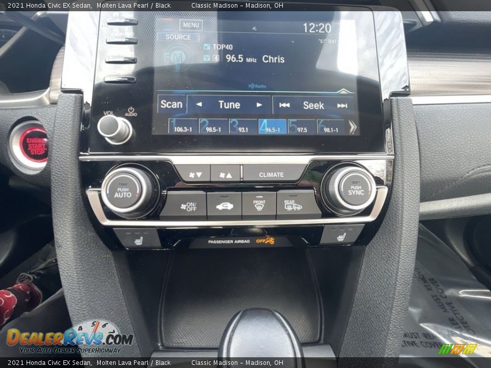 Controls of 2021 Honda Civic EX Sedan Photo #13