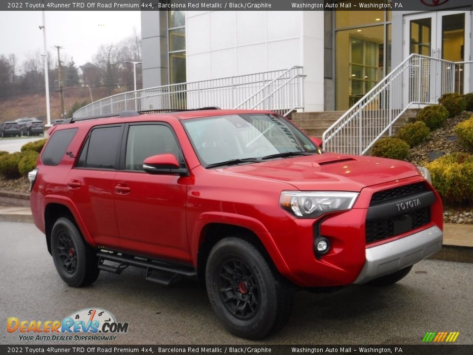 2022 Toyota 4Runner TRD Off Road Premium 4x4 Barcelona Red Metallic / Black/Graphite Photo #1