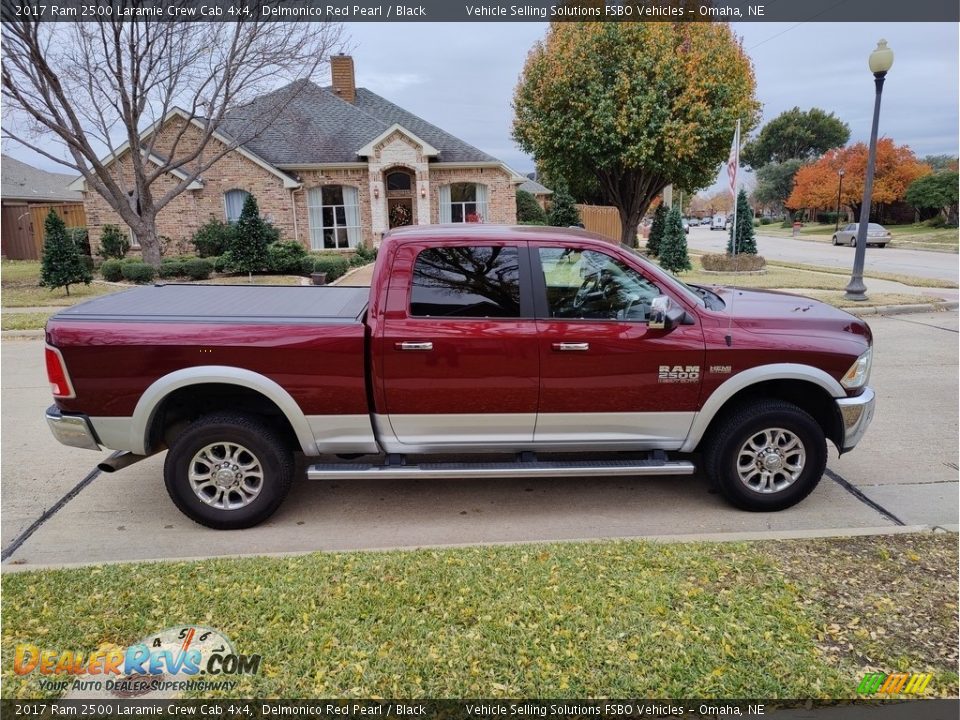 Delmonico Red Pearl 2017 Ram 2500 Laramie Crew Cab 4x4 Photo #2