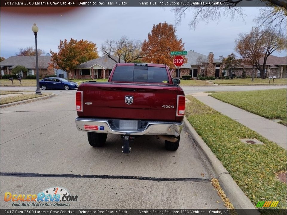 2017 Ram 2500 Laramie Crew Cab 4x4 Delmonico Red Pearl / Black Photo #3