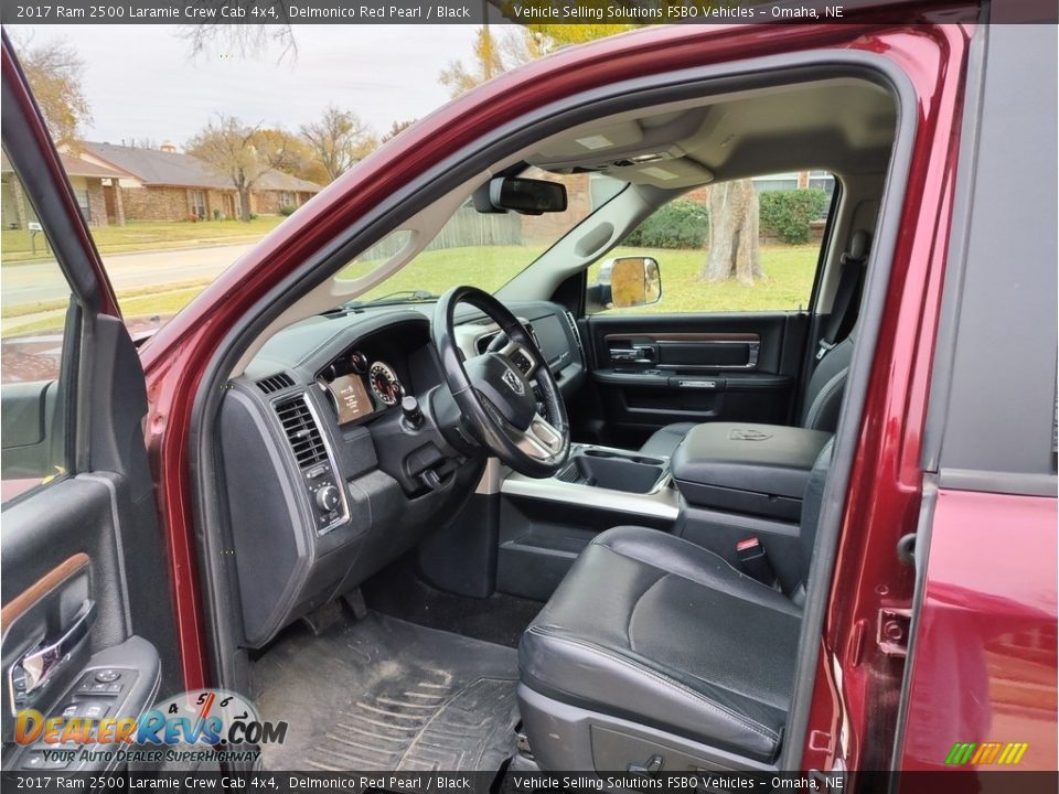 Front Seat of 2017 Ram 2500 Laramie Crew Cab 4x4 Photo #4