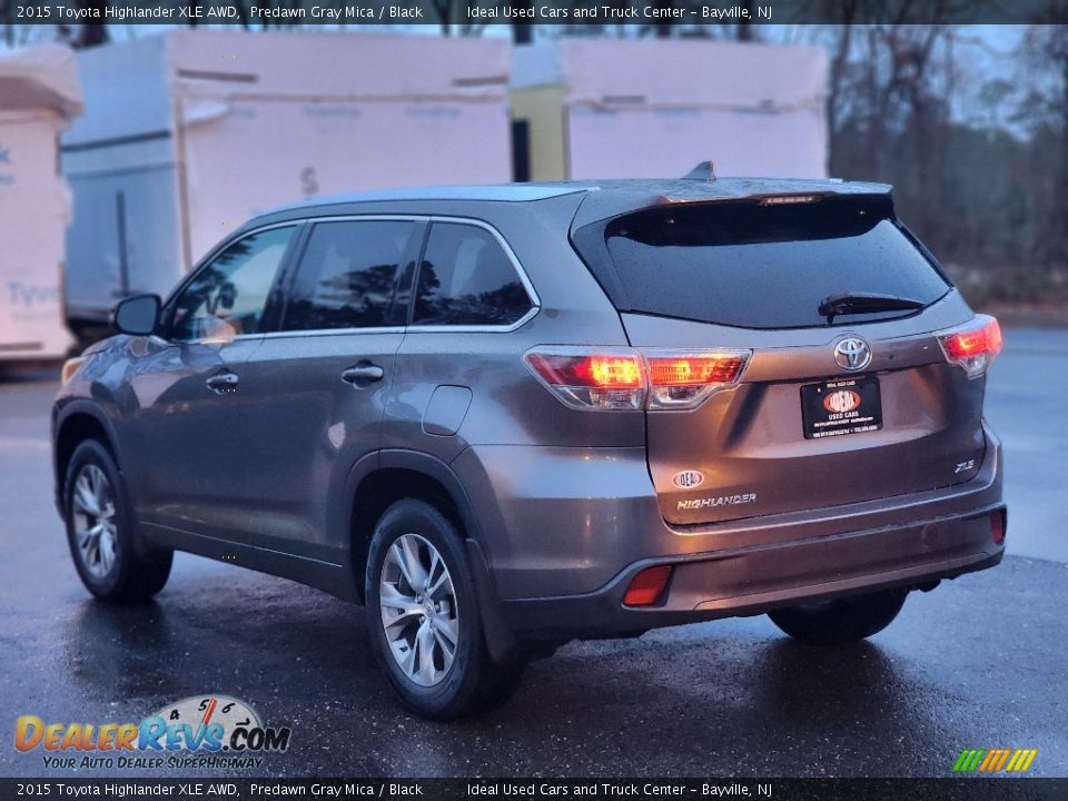 2015 Toyota Highlander XLE AWD Predawn Gray Mica / Black Photo #4