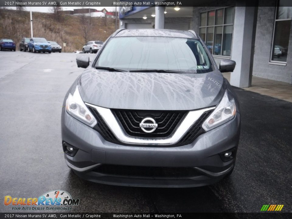 2017 Nissan Murano SV AWD Gun Metallic / Graphite Photo #5