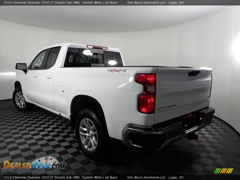 2019 Chevrolet Silverado 1500 LT Double Cab 4WD Summit White / Jet Black Photo #7