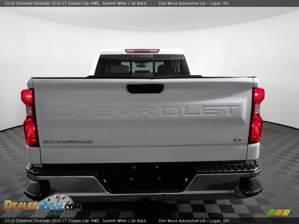 2019 Chevrolet Silverado 1500 LT Double Cab 4WD Summit White / Jet Black Photo #8