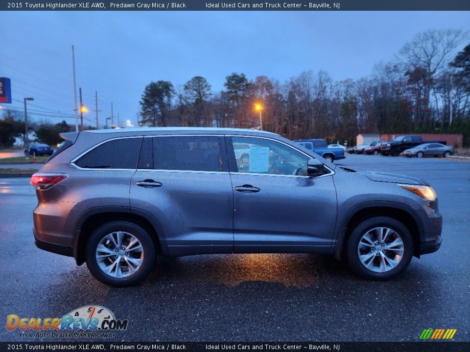 2015 Toyota Highlander XLE AWD Predawn Gray Mica / Black Photo #7