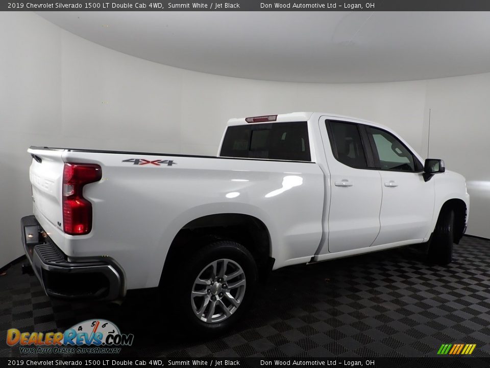 2019 Chevrolet Silverado 1500 LT Double Cab 4WD Summit White / Jet Black Photo #10