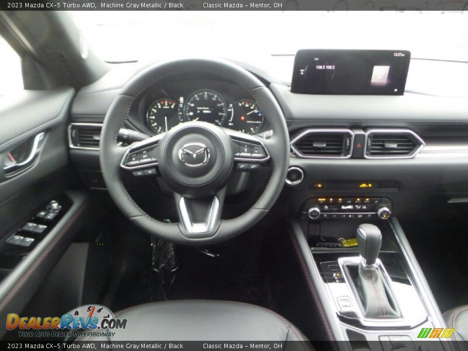 2023 Mazda CX-5 Turbo AWD Machine Gray Metallic / Black Photo #4