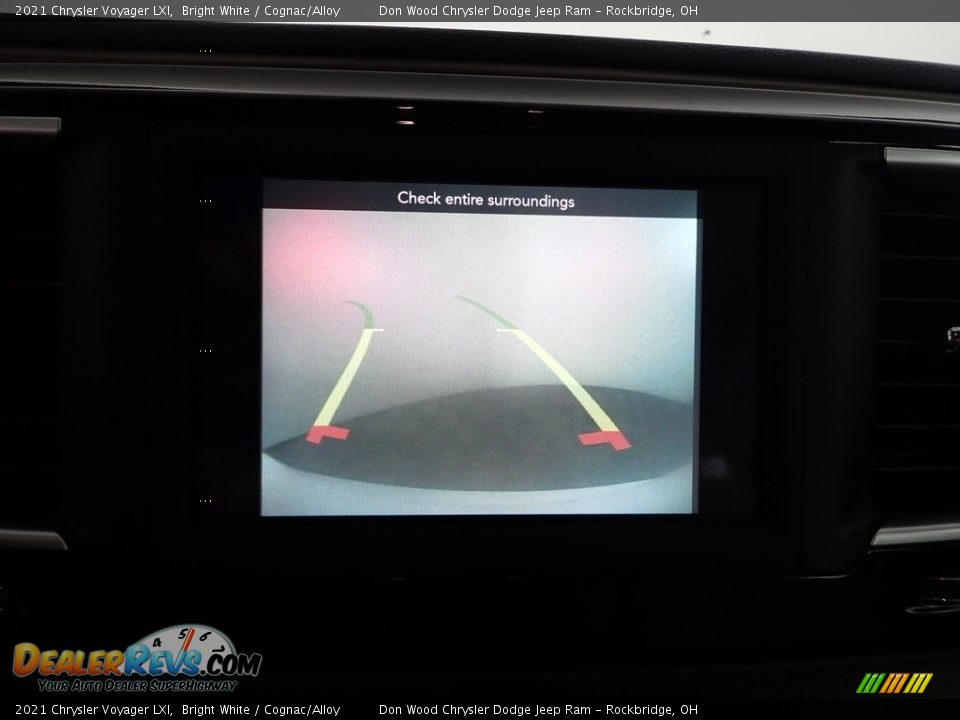 2021 Chrysler Voyager LXI Bright White / Cognac/Alloy Photo #3