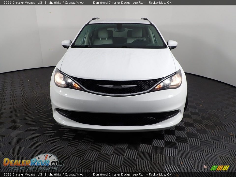 2021 Chrysler Voyager LXI Bright White / Cognac/Alloy Photo #4